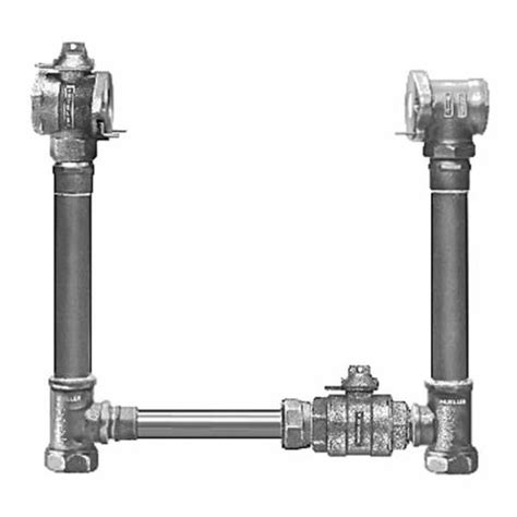 metal bracket for a water meter|Copper Meter Setters .